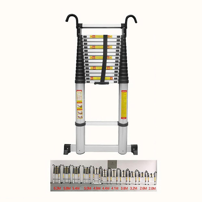 Telescopic Single Ladder With Hook