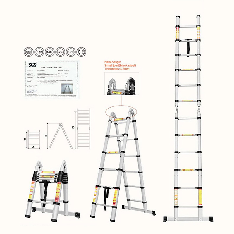 2 in 1 Telescopic Ladder